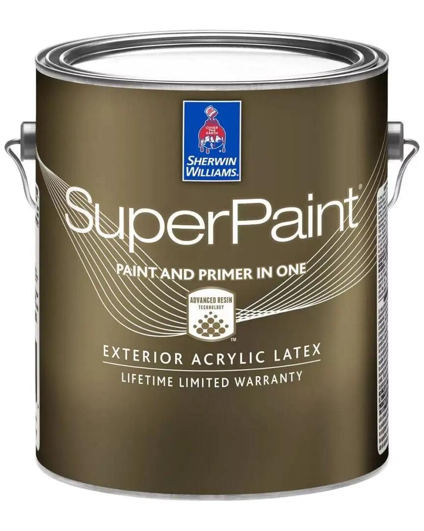 SuperPaint low VOC exterior latex paint