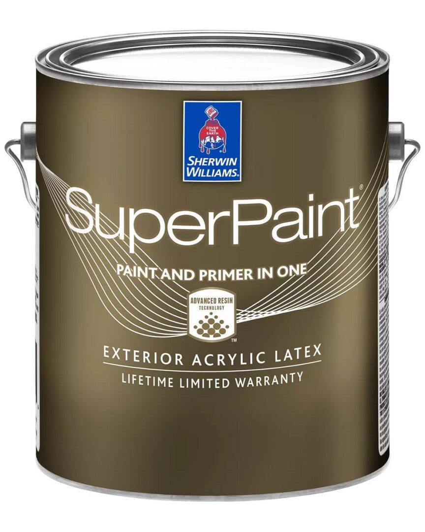 SuperPaint low VOC exterior latex paint