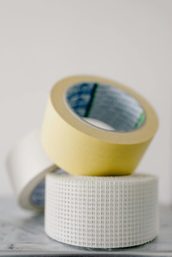 drywall tape and bed supplies
